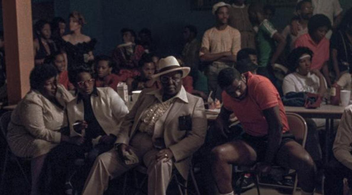   The Godfather of Baltimore © 1982, Nick Kuskin. The Harlem Fantasy Ball II, NYC. Foto genomen op uitnodiging van Pepper LaBeija. 