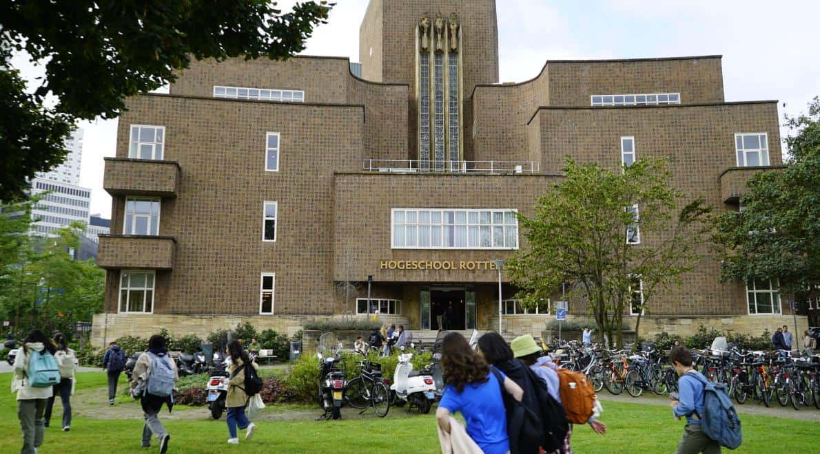 Hogeschool Rotterdam, Copyright Magda Augusteijn