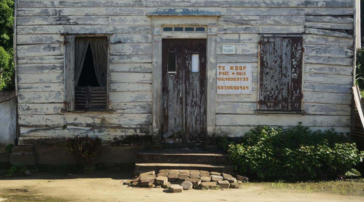 Huis te koop in hartje Paramaribo. Foto Zoë Deceuninck