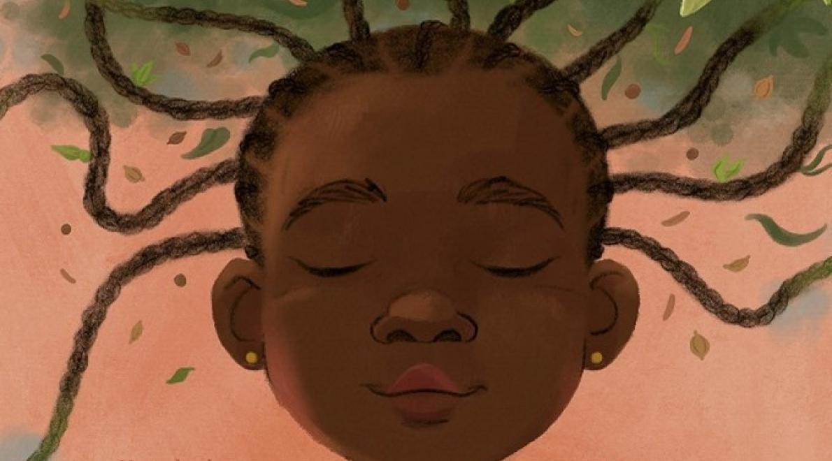 het meisje met de zaadjes in het haar