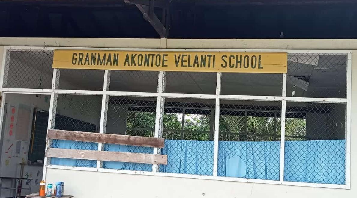 schoolgebouw Drietabiki