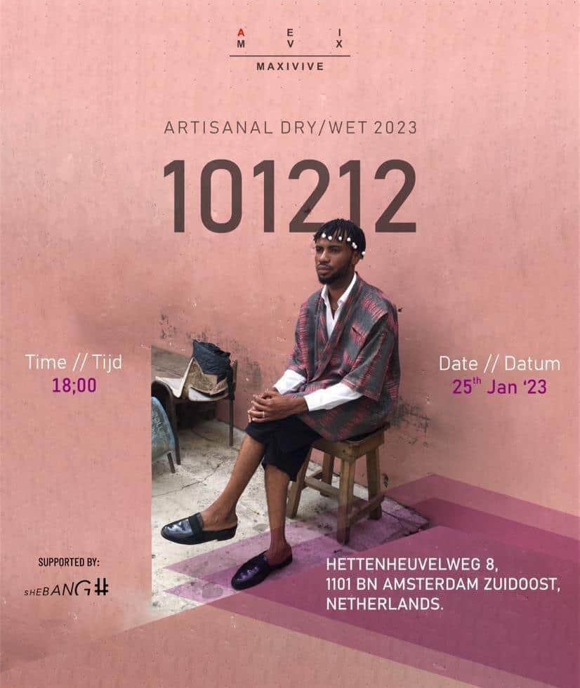 'Verboden' modeshow Papa Oyeyemi in Zuidoost