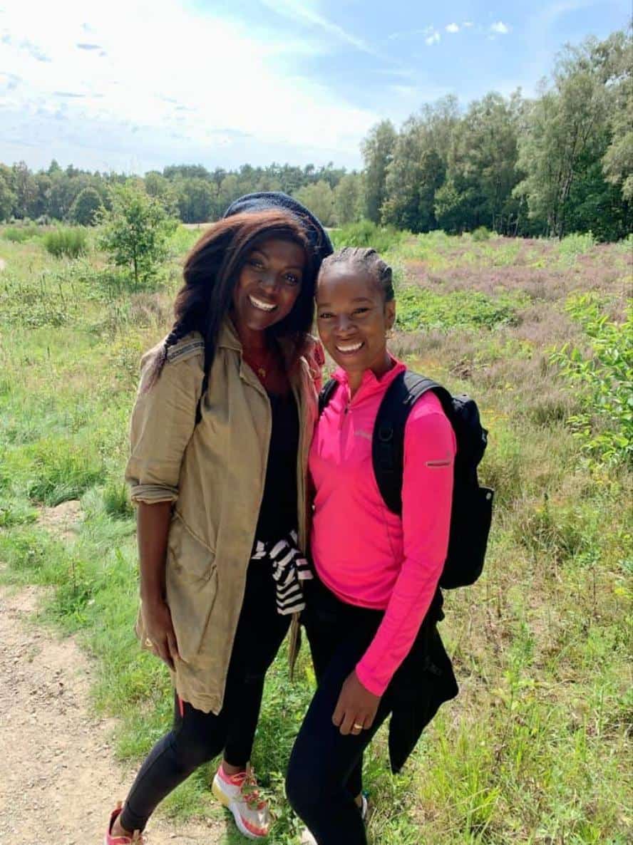 Foto Diaspora WellHouse: Irene Hin en Sabrina Starke