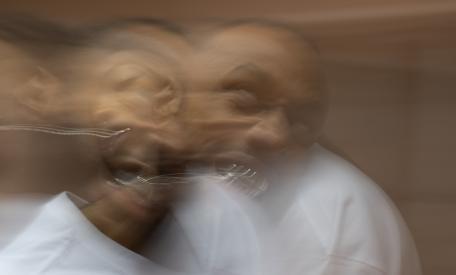 Campagnebeeld DARKMATTER Yaqine Hamzaoui