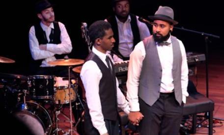 foto uit voorstelling Martin Luther King van Urban Myth ©Jean van Lingen