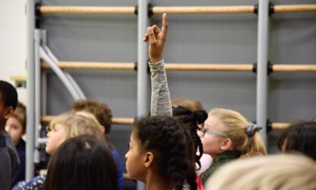 Aspha Bijnaar Gastcollege Educatie Studio A. Bekemaschool - Brandeisfotografie