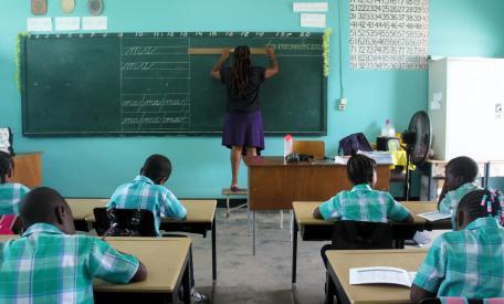 In de tweede klas op OS Latour II