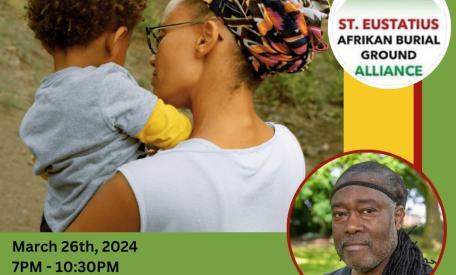 Remember Statia Tracing Our Origins poster gathering 26 maart