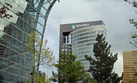 ABN AMRO op de Zuidas in Amsterdam. Foto: Magda Augusteijn.