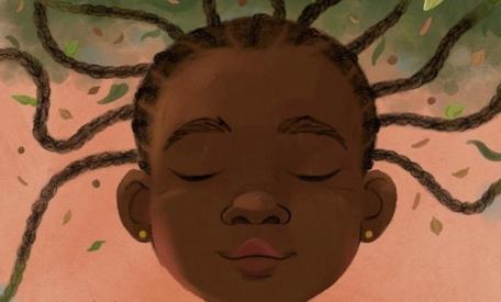 het meisje met de zaadjes in het haar