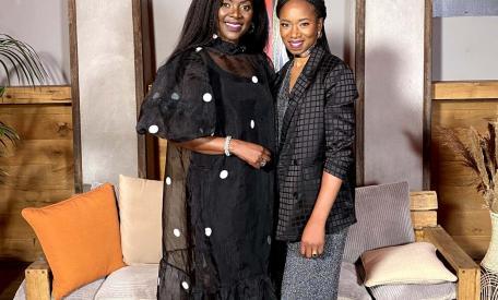 Irene Agyeman Hin en Sabrina Starke 